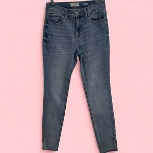Kensie Vintage Luxe Women's “The Kelsey” High Rise Blue Skinny Jeans